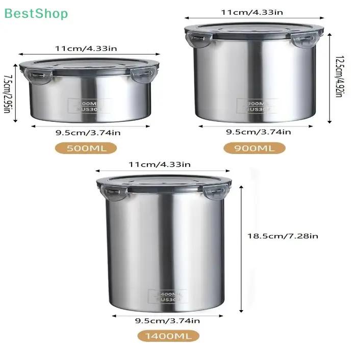 Bocaux de stockage 500/900/1400ml