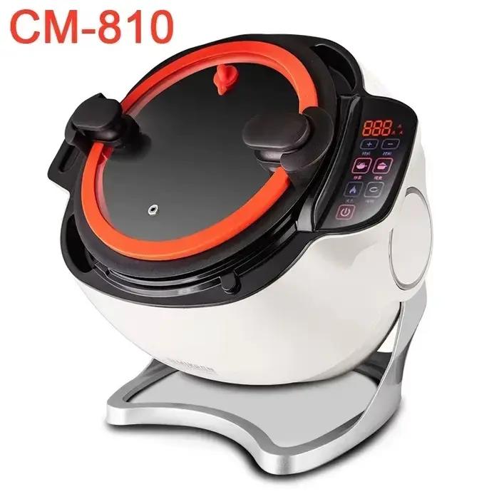 Wok Électrique Intelligent Automatique 2000W 2025 - Machine de Cuisson Multifonction Antiadhésive pour la Cuisine Domestique 2