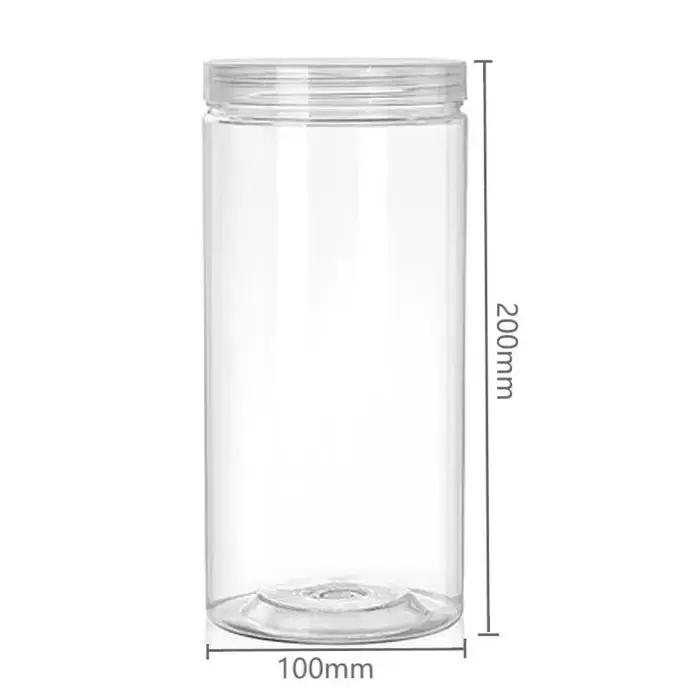 Bocaux de Rangement Transparents en Plastique Scellés