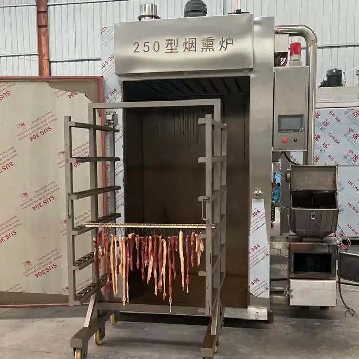 Fumoir à viande commercial – Grand four à fumeur multifonctionnel pour saucisses et viandes