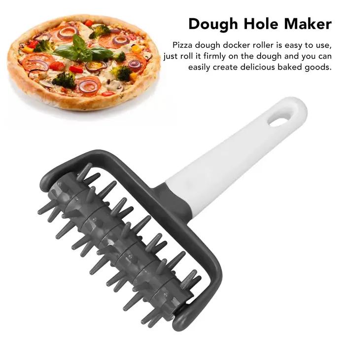 Rouleau à pâte à Pizza, rouleau à pâte à Pizza, empêche les ampoules, outil d'accueil pour Pizza Dense avec pointes pour la cuisine domestique