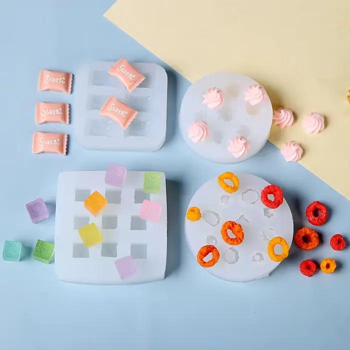 Moule en silicone 3D en forme de fruit pour bricolage résine cire artisanat couture bijoux personnalisés occasions spéciales
