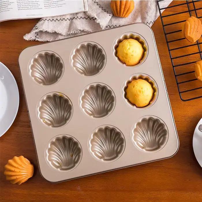 Moule à madeleine en acier au carbone