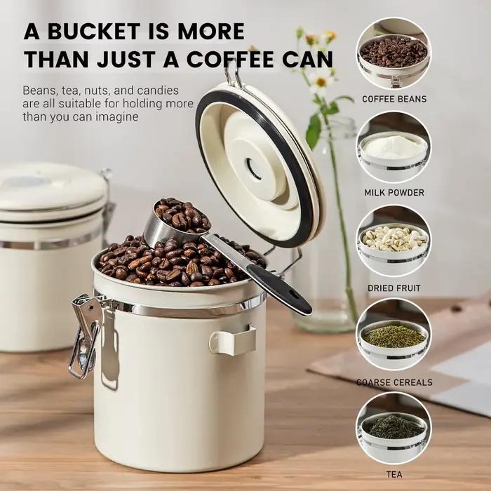 Pichet scellé sous vide pour grains de café de cuisine