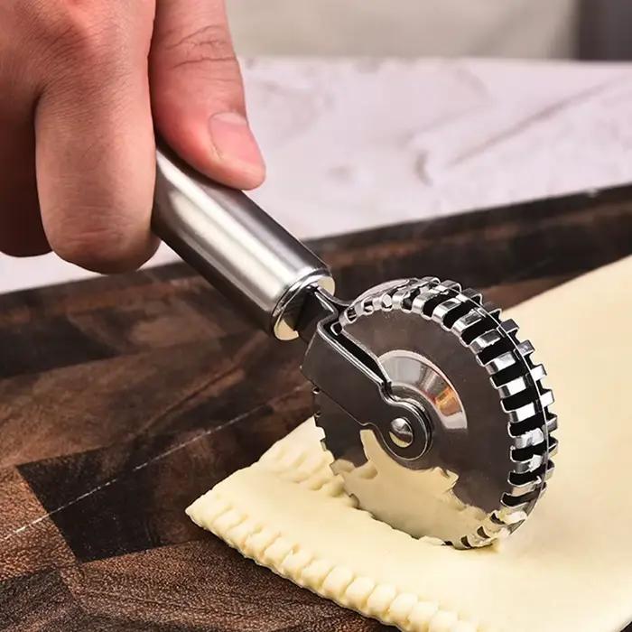 Rouleau à pâtisserie antiadhésif en acier inoxydable