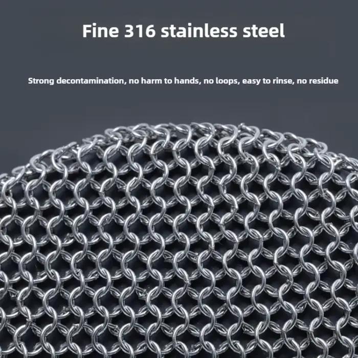 Nettoyeur de cuisine en fonte d'acier inoxydable Durable