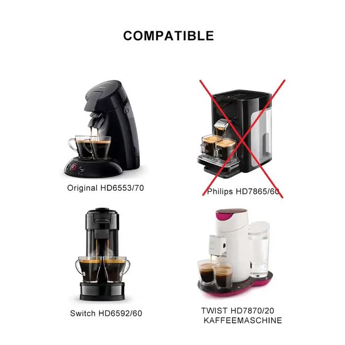 Capsule senseo réutilisables en acier inoxydable