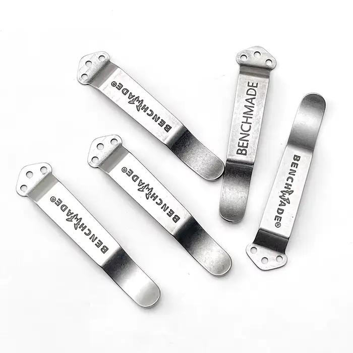 Couteau de poche en acier inoxydable, pince arrière pour Benchmade Griptilian 551 Bugout 535 940 710 730 Mini-Grip HaitiProModule, 1PC