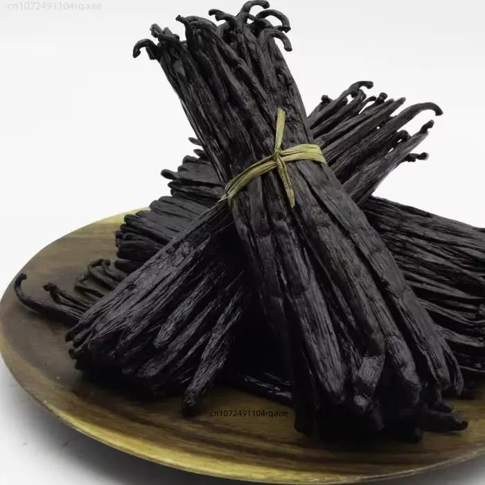 Gousse de vanille naturelle de Madagascar de qualité supérieure, 10/20 pièces, pour pot-pourri et fabrication d'essences, 14-17 cm
