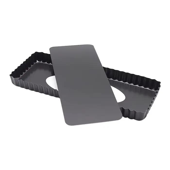 Moule à tarte rectangulaire cannelé