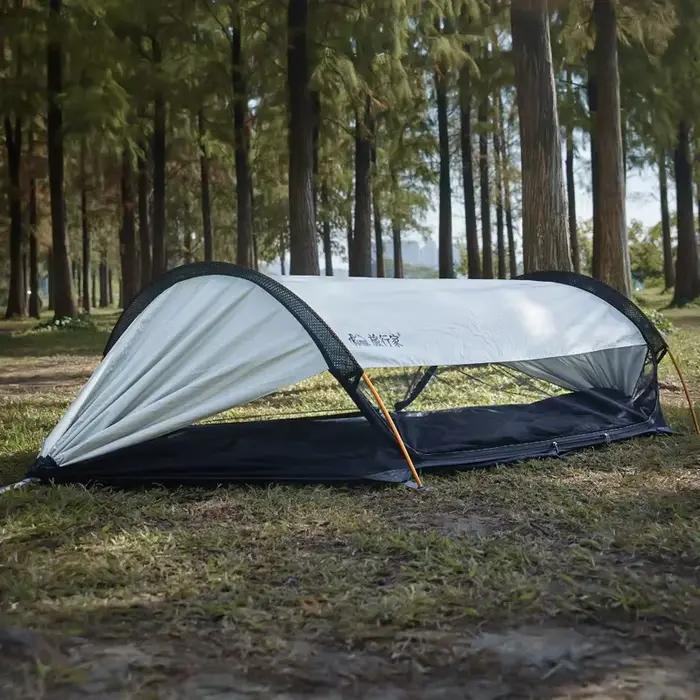 Perche télescopique pliante en aluminium, haute résistance, élément de tente, accessoires d'extérieur, 170cm, 1PC