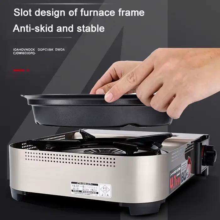 Poêle à gaz antiarina sans fumée coréenne