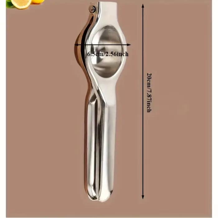 Presse-citron en acier inoxydable pour usage domestique et commercial convient à divers fruits facile à utiliser et à entretenir pour tous les jours et occasions spéciales
