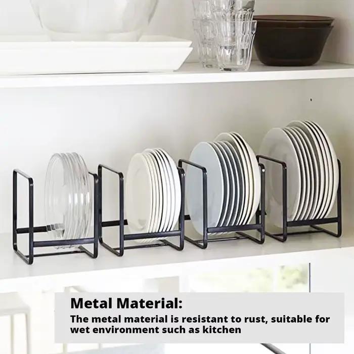 Support vertical en acier inoxydable pour rangement de vaisselle et organisation de cuisine, bureau ou chambre multifonctionnel