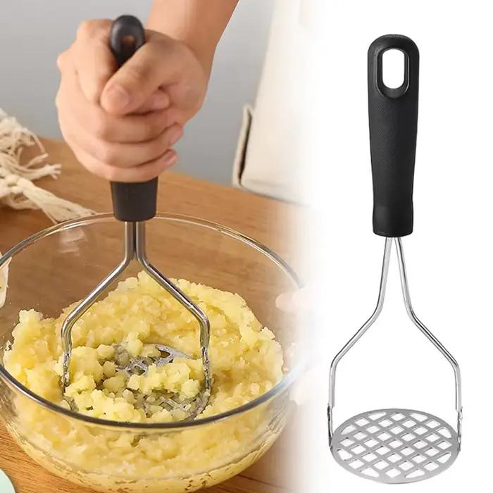 Gadget de cuisine presse à boue créative Masher purée fabricant de jus en acier inoxydable broyeur de pommes de terre