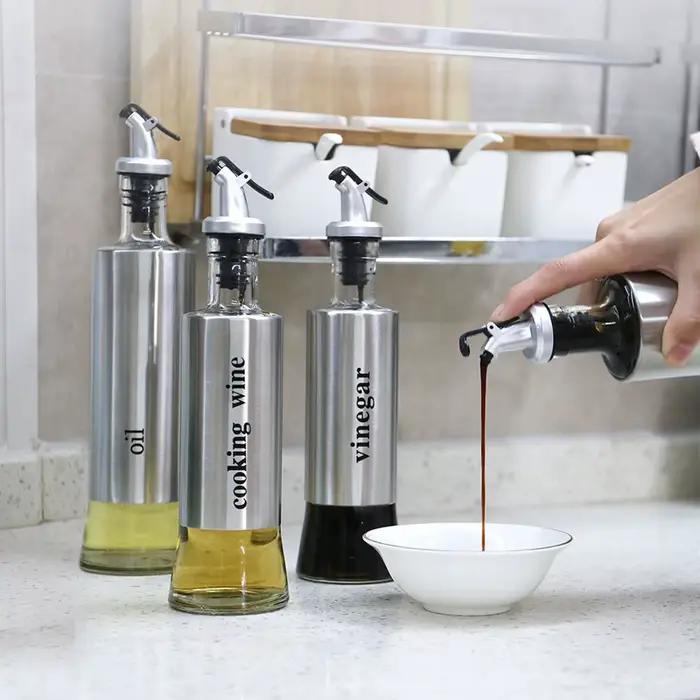 Distributeur de bouteilles d'assaisonnement de cuisine