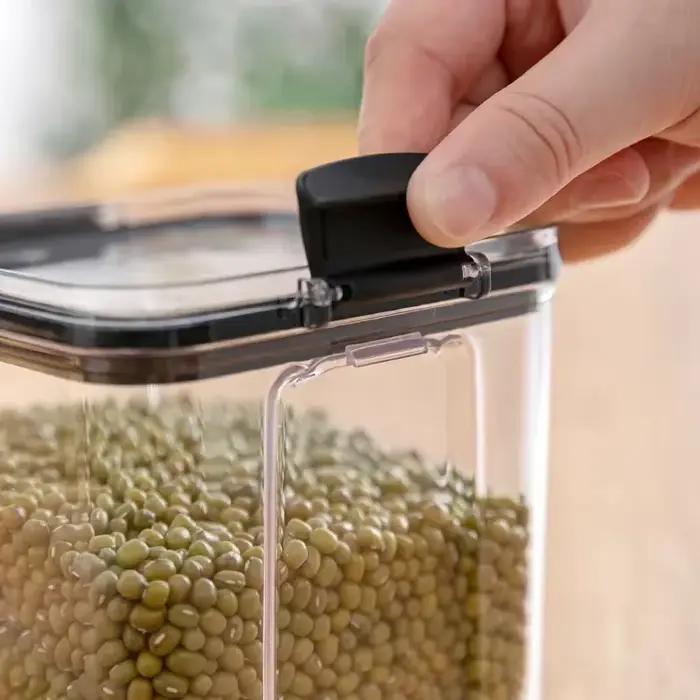 Conteneur de stockage des aliments de 460/700/1300/1800 ML, boîtes scellées en plastique, boîte de rangement de cuisine, boîtes alimentaires transparentes, réservoirs de stockage