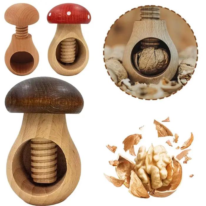 Casse-noisette en forme de champignon