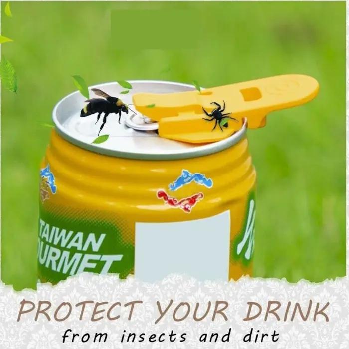Ouvre-boîte Sodas manuel réutilisable, pour Coke, bière, Soda, boisson en aluminium, outils d'ouverture d'anneau supérieur, faciles à utiliser, 6 pièces