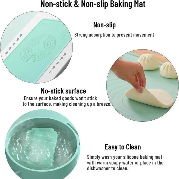 Tapis de pâtisserie en Silicone