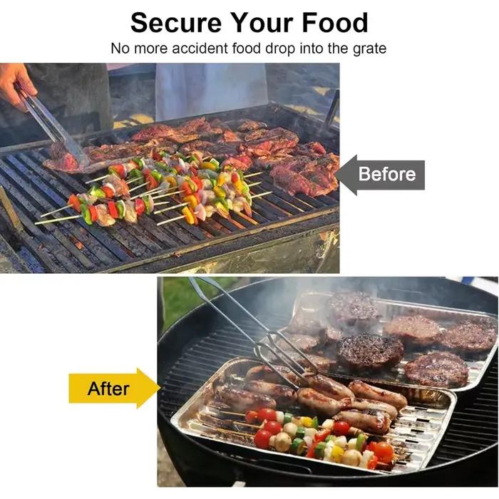 Plaque de barbecue en acier inoxydable