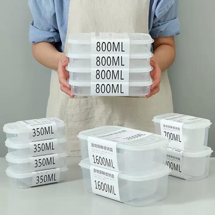 Boite de conservation de viande congelée en bois pour la conservation de fruits et légumes en réfrigérateur occasions spéciales et quotidienne