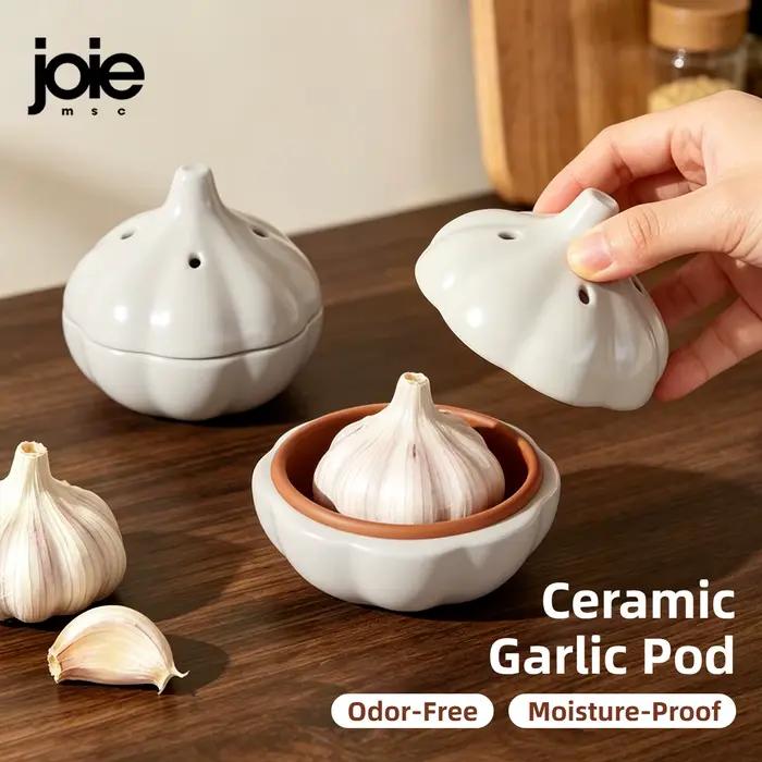 Joie – stockage d'ail en céramique