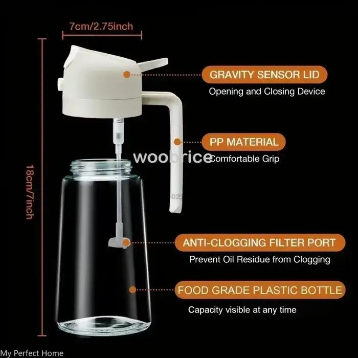 Pulvérisateur et distributeur d'huile Portable 2 en 1