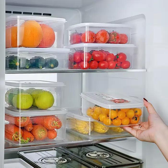 Boîtes de rangement pour réfrigérateur
