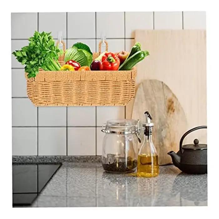 【Meilleure vente】 panier de rangement d'ail de gingembre garde-manger organisateur d'articles divers bac