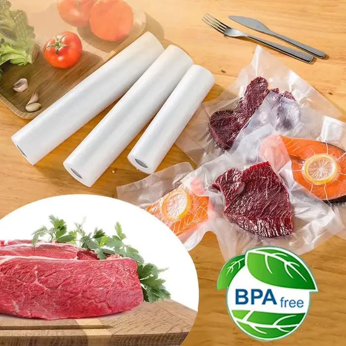 Rouleau de sacs d'emballage sous vide pour aliments