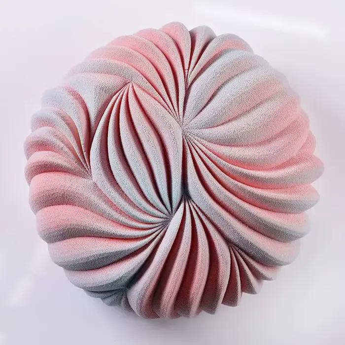 Moule à gâteau rond en Mousse pour la cuisson de grandes Dunes