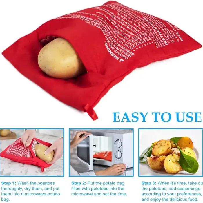 Fournitures de cuisine sac de pommes de terre micro-ondes sac