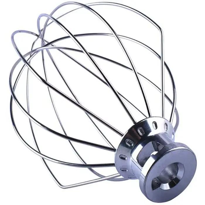 Accessoire fouet en fil métallique ABKJ-5X pour batteur sur socle inclinable Kitchenaid K5AWW 5 Quart KSM50, KSM5, accessoires pour mélanger la crème et les œufs
