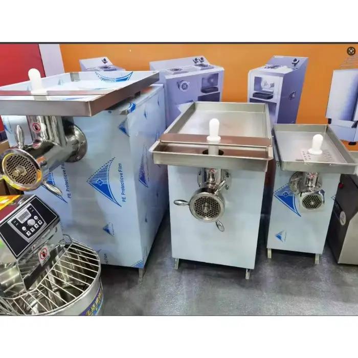 Système de hachoir à viande électrique professionnel multifonctionnel pour transformation rapide de la viande congelée haute capacité occassions spéciales restaurants boucheries cuisines familiales