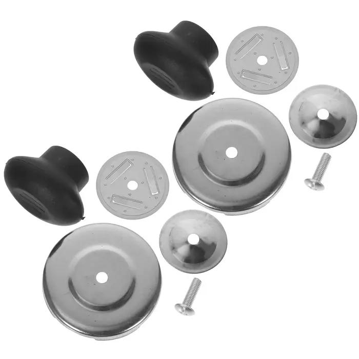 Bouton de couvercle de casserole de sifflet pour la cuisine, 2 pièces, avec poignées de couvercle de bouilloire, remplacement Durable et pratique du couvercle de flûte de théière