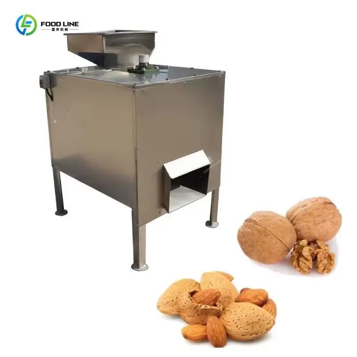 Machine de Traitement des Noix Multifonctionnelle Décortiqueuse et Éplucheuse d'Amandes et de Noisettes pour Usine de Produits Alimentaires Occasions Spéciales