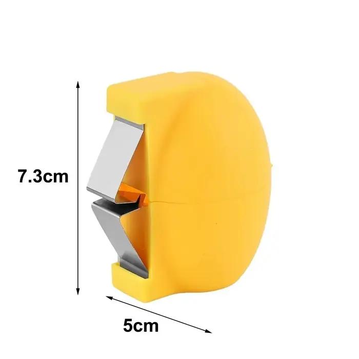 Nouvel ouvre-coquille d'œuf portatif en acier inoxydable PP, éplucheur d'œufs créatif, ouverture de coquille d'œuf pour œufs crus