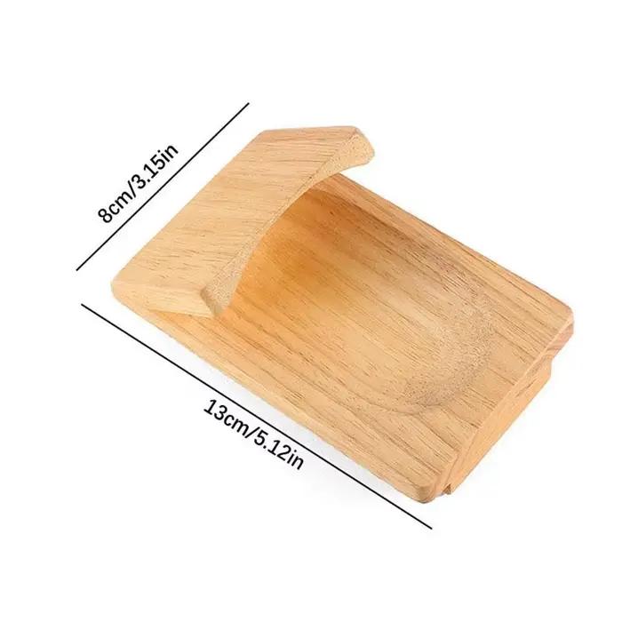 Pince à huîtres en bois avec protège-mains pour ouvrir huîtres et fruits de mer pour maison et restaurant occassions spéciales