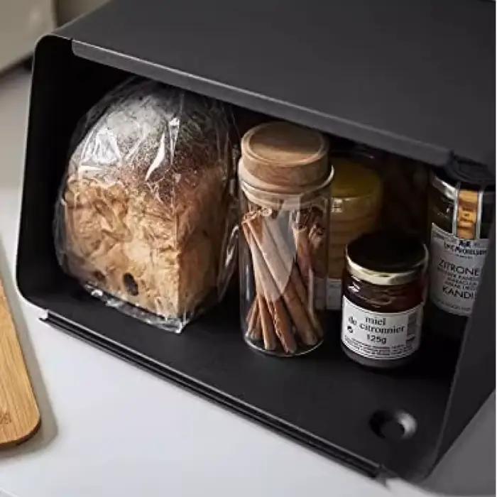 Boîte à pain en bambou pour le rangement de la cuisine