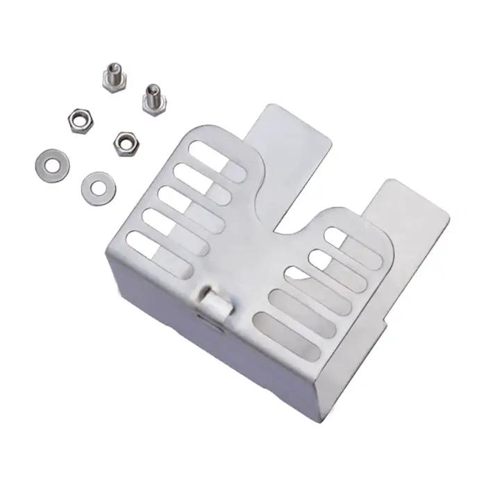 Kit de Rôtisserie T1 Facile à Installer pour Camping et Pique-Nique Robuste en Acier Inoxydable Universel Compatible avec la Majorité des Grills Occasions Plein Air