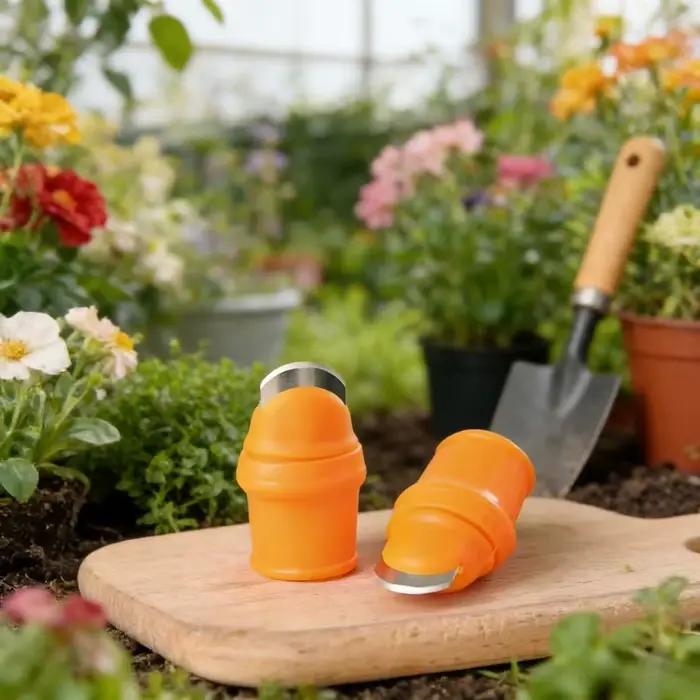 Couteau à pouce pour la cueillette des légumes (poivrons