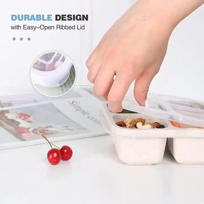 Boîte de Rangement des citrouille à 4 Grilles, Compartiments Portables, Réfrigérateur, Congélateur, Organisateurs pour Légumes et Fruits, Banc Indépendants