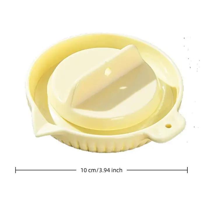 Gadgets alimentaires en plastique gingembre ail râpe outils Masher avec couvercles cuisine fruits légumes broyeur à main Portable rond
