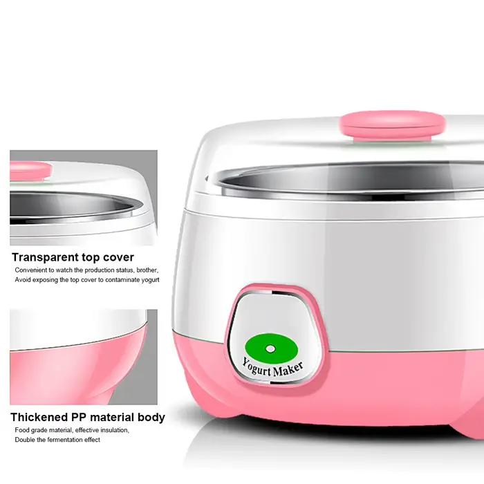 Yaourtière 1L avec récipient en acier inoxydable