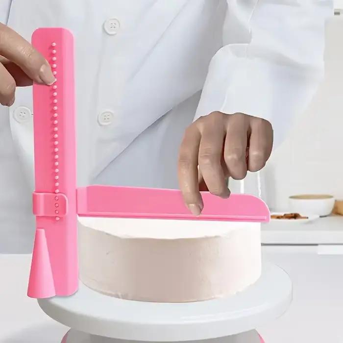 1 gâteau à la crème plus lisse avec hauteur réglable