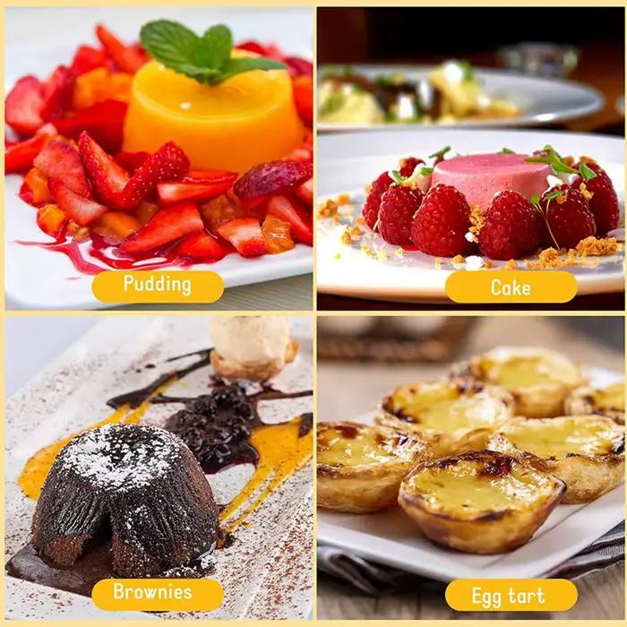 Promotion! Moules à pudding individuels antiadhésifs