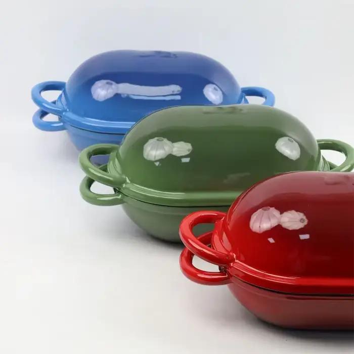 Pot à pain en fonte émaillée de 25 cm