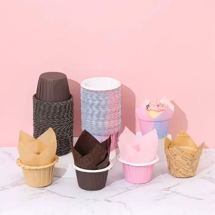 Plateau à gâteaux en papier résistant à la graisse