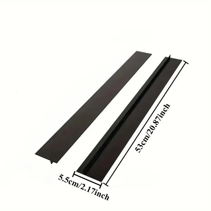 Bande d'étanchéité en silicone, bande d'étanchéité pour cuisinière à gaz, bande anti-huile et anti-taches pour cuisine, bande d'insertion en silicone